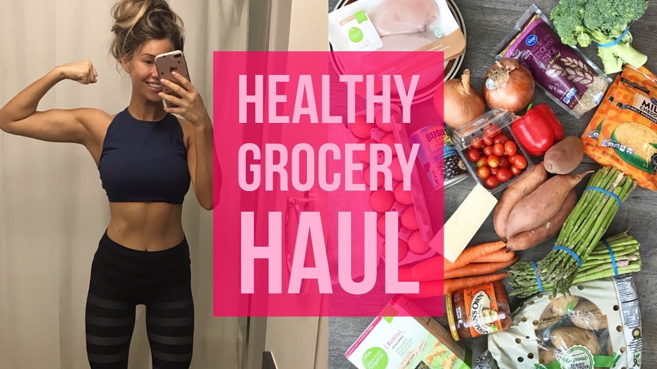 GETTING BACK ON TRACK 🍎🍊🍋 HEALTHY GROCERY HAUL | ANNA VICTORIA