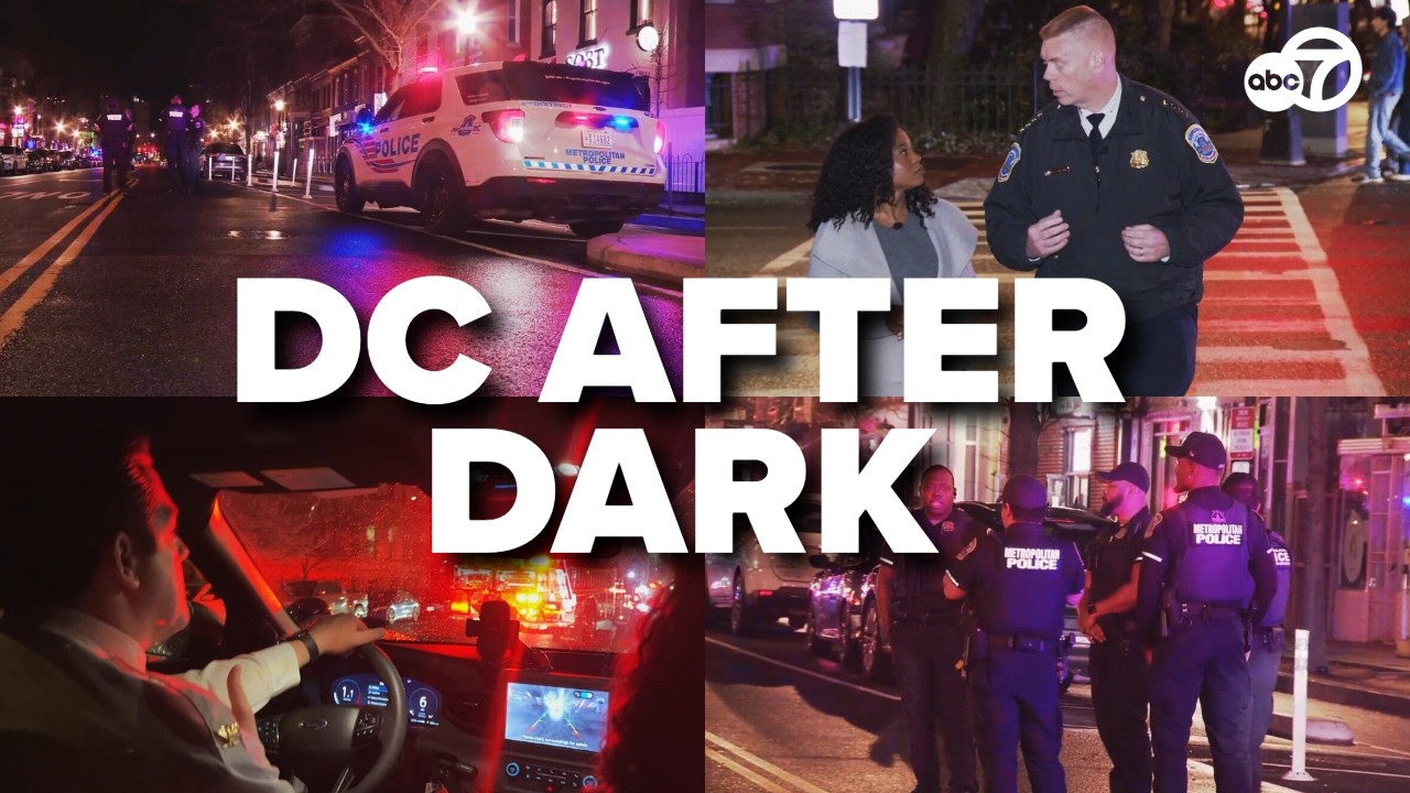 DC AFTER DARK: Каково это на самом деле патрулировать улицы с оперативной группой полиции округа ...