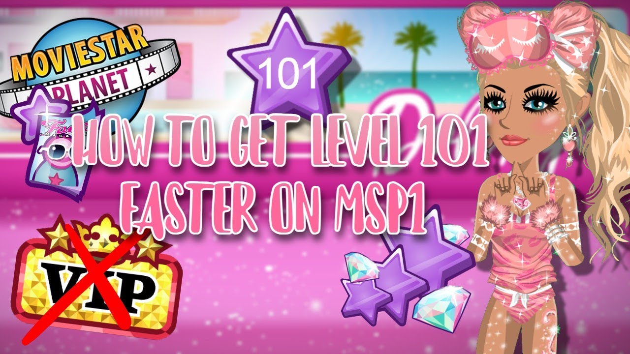 🥑| HOW TO GET LEVEL 101 FASTER ON MSP1
