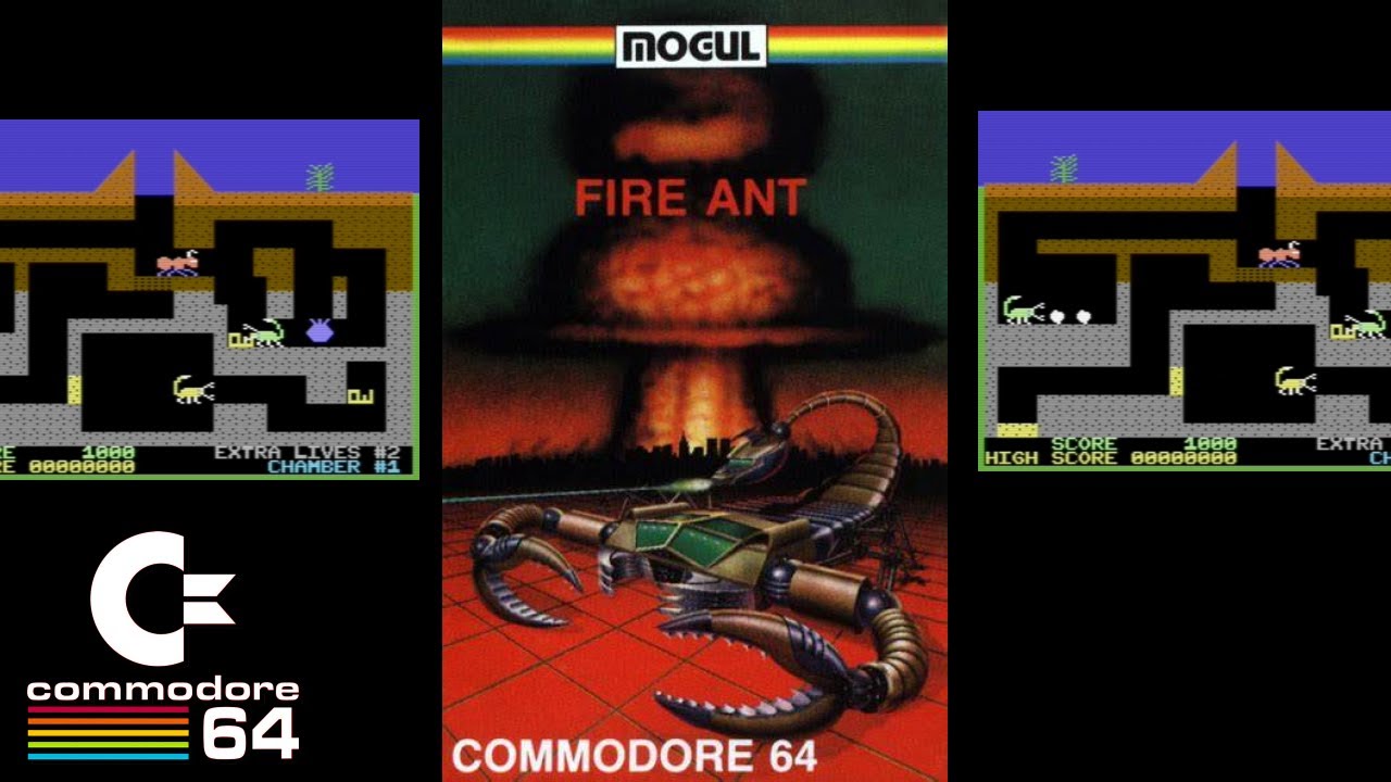 FIRE ANT [C64] L'Eroica Formica di Fuoco contro gli Scorpioni Malvagi (Mogul 1983)