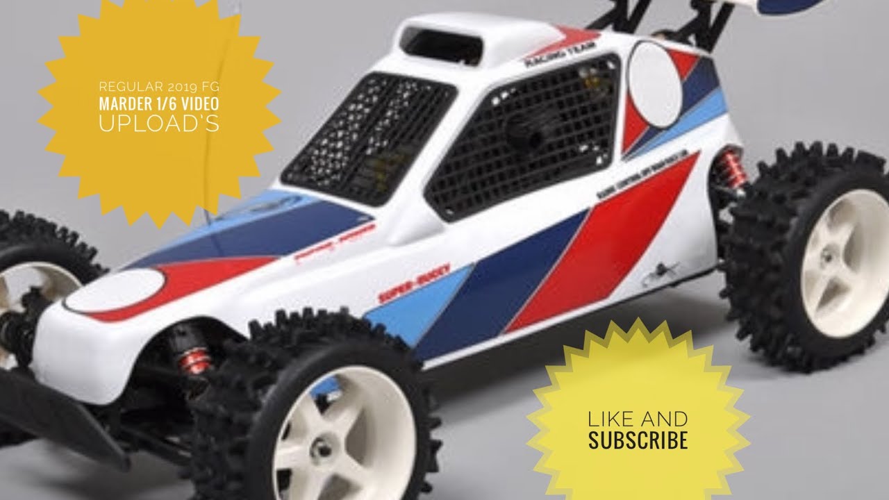 RC Car - 1\6 FG Marder (clean, filter change ,bearings oiled)