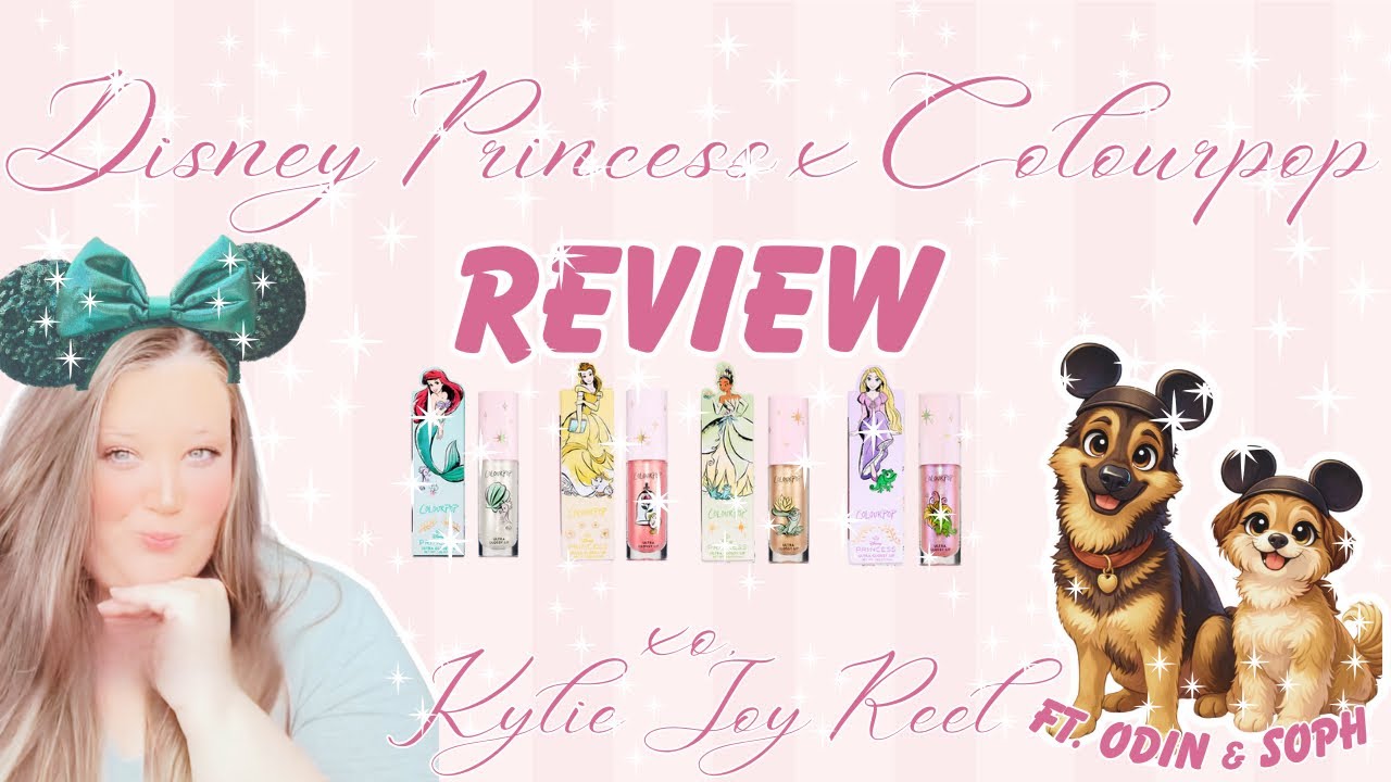 DISNEY PRINCESS X COLOURPOP ULTRA GLOSS REVIEW 💋