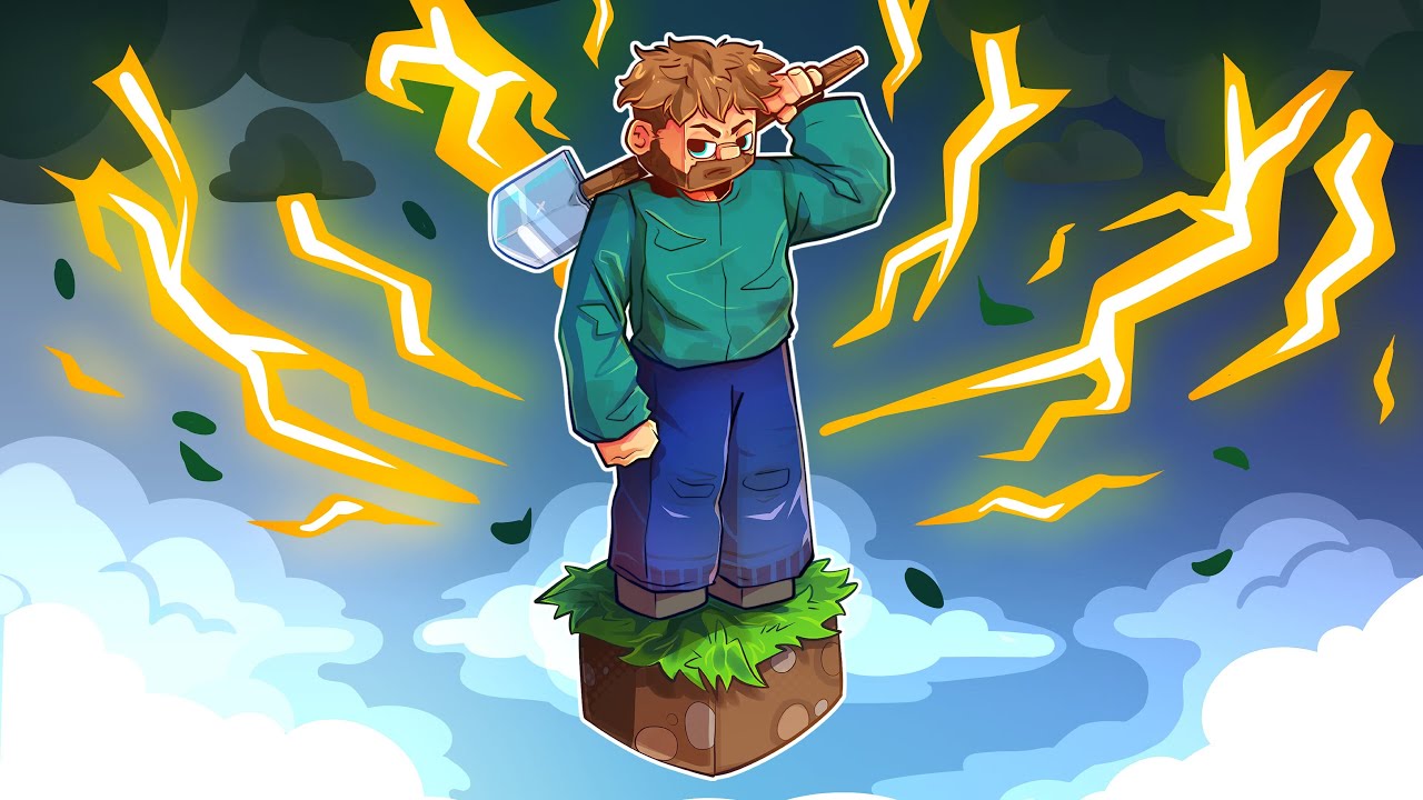 Peut-on Finir Minecraft sur 1 Réel Bloc ?
