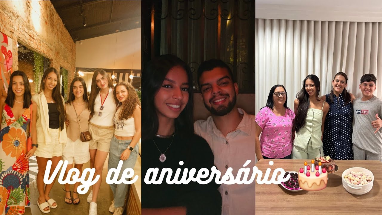 Primeiro vídeo + vlog de aniversário 🎂♡