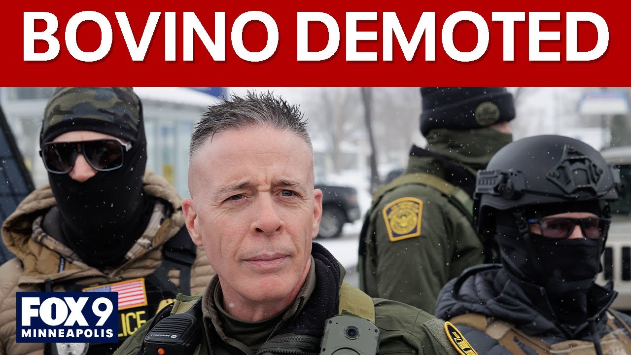 Greg Bovino demoted as Border Patrol commander, set to leave Minnesota