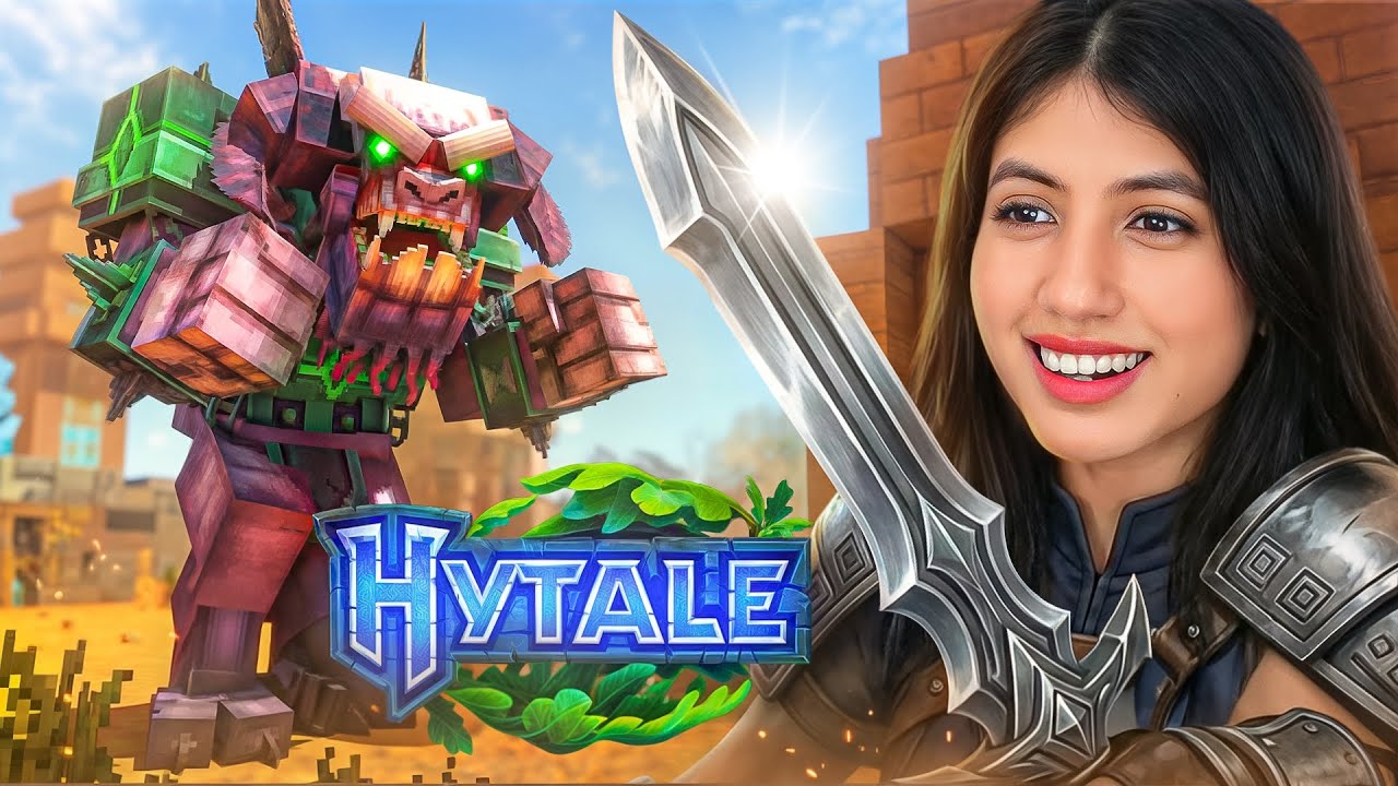THIS GAME IS LIKE MINECRAFT BUT BETTER | Hytale Gameplay