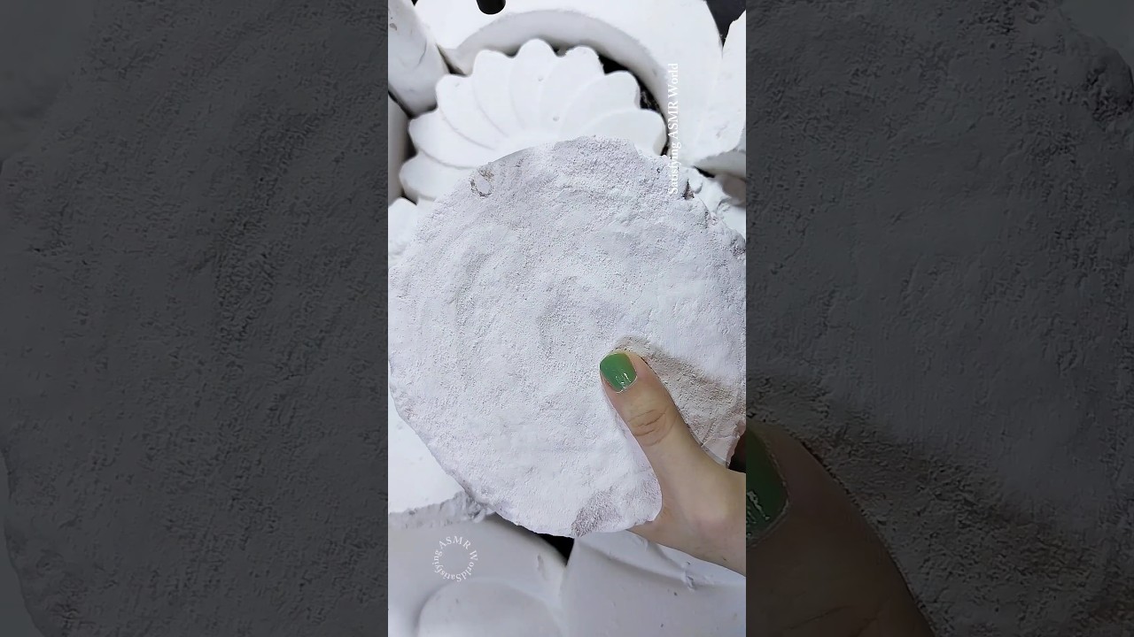 Sneak Peek: Multi-Texture White Gym Chalk Crushing ASMR &ndash; Soft, Dusty & Crunchy