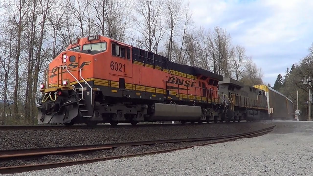 A Great Day Railfanning in Ridgefield, WA on the BNSF's Seattle Sub - Part 1