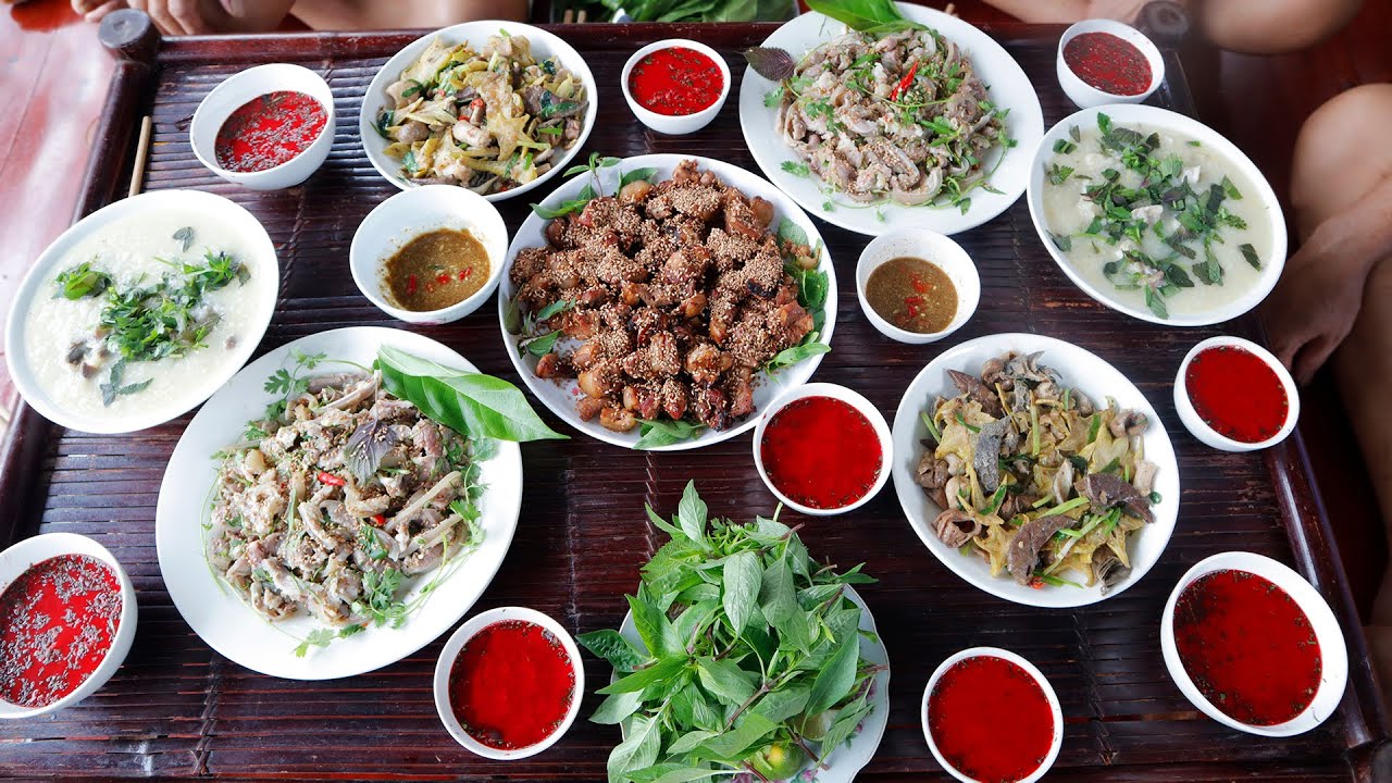 DÊ NÚI ĐỦ MÓN ✦ TIẾT CANH DÊ ÚP BÁT • Thiên Hạ Đệ Nhất Toàn Cao Thủ