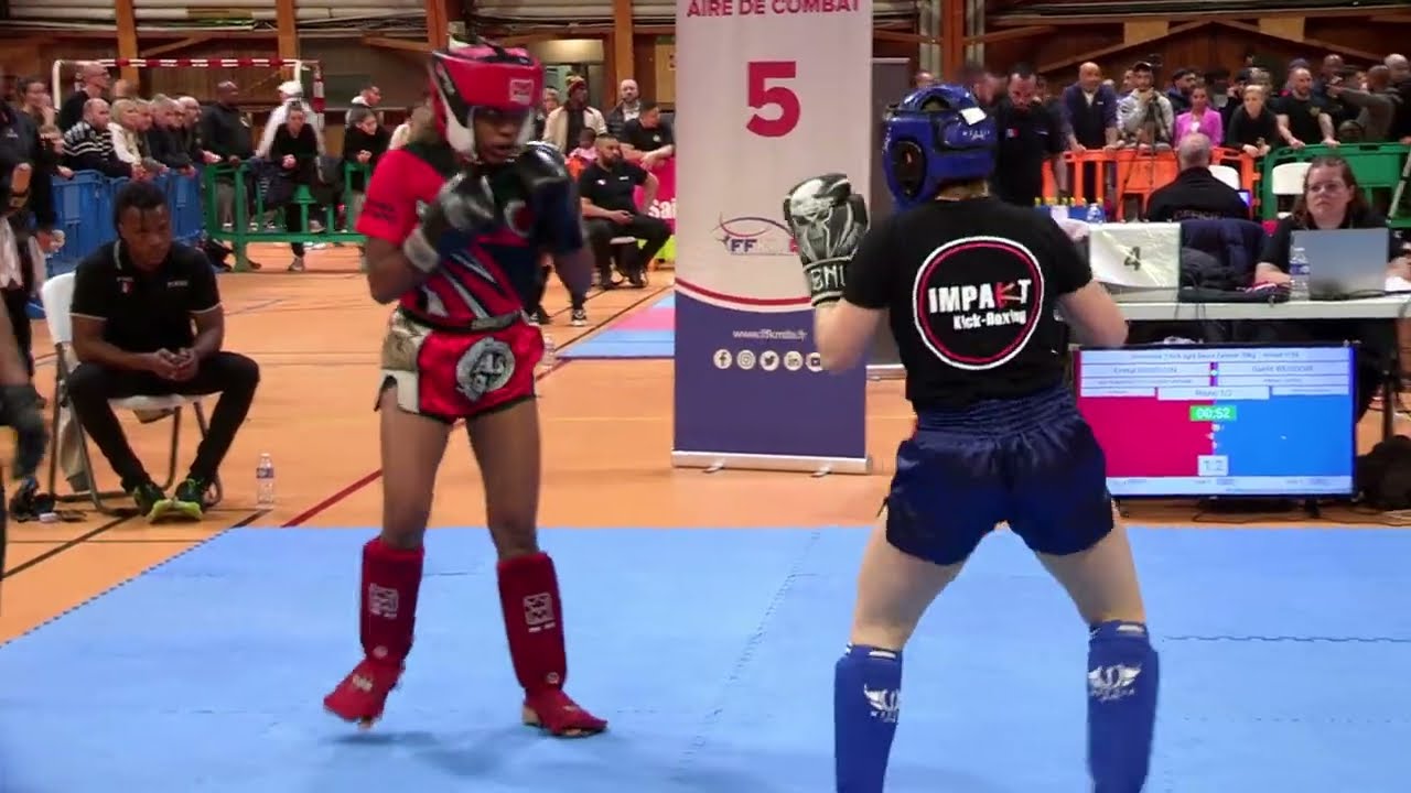 Championnat de France de KICK LIGHT 2023-2024 - Gaëlle WEISDORF - 1/2 FINALE