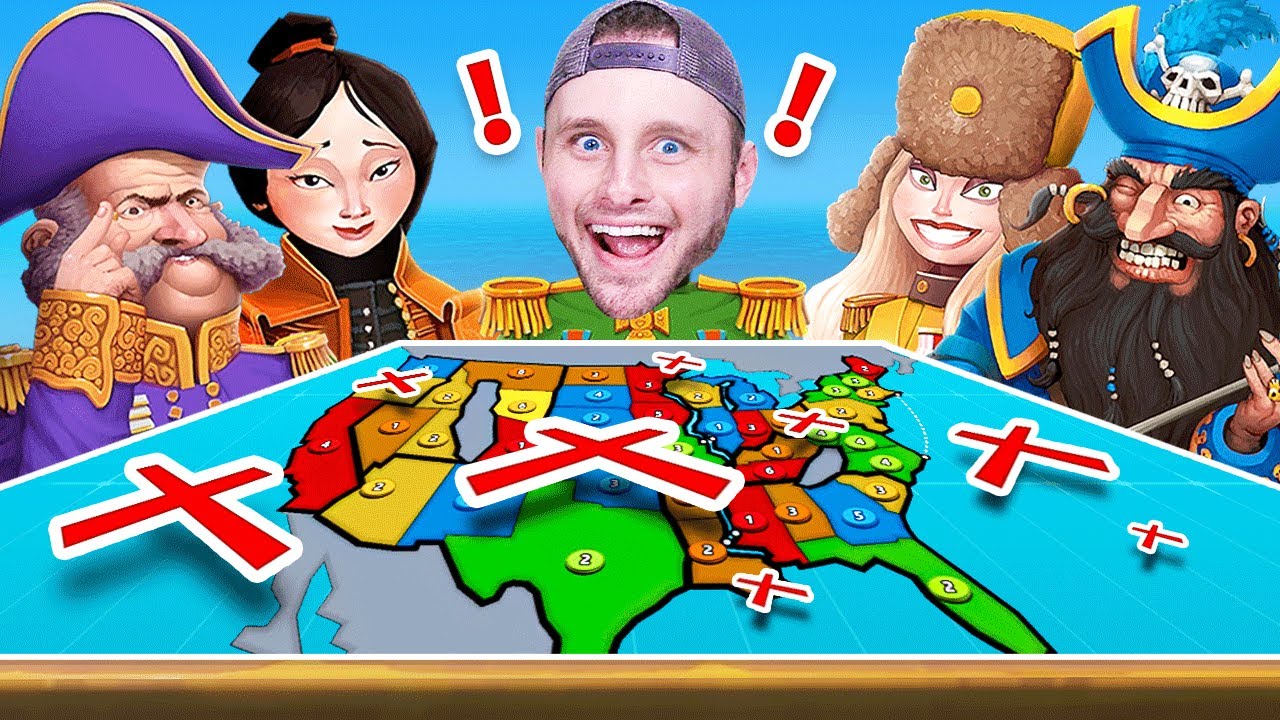 PRESIDENT SSUNDEE Takes OVER The USA! (Risk)