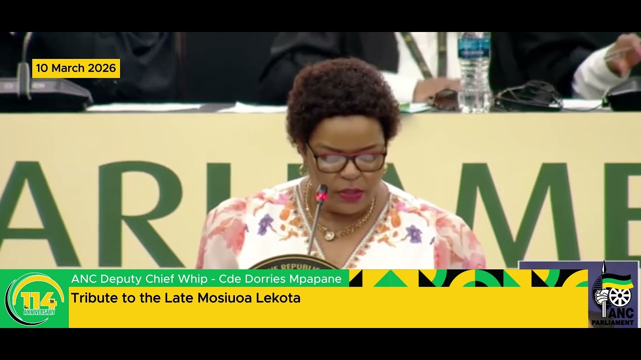 Tribute to the Late Mosiuoa Lekota
