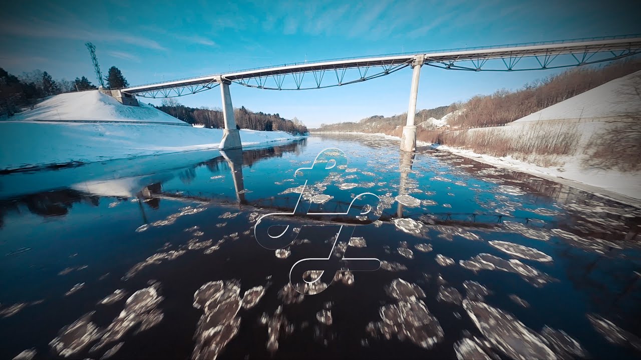 Baltosios Rožės tiltas ir piliakalnis. Alytus