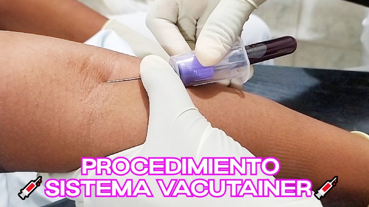🔴DEMOSTRACI&Oacute;N 💉SISTEMA VACUTAINER 🩸Toma de Muestra Sangu&iacute;nea/ Cofia Educativa