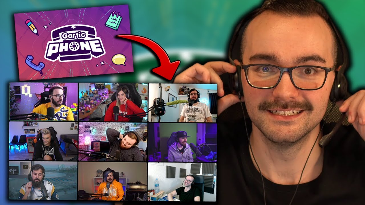 🔴 GARTIC PHONE Y CHARLA con IBAI, PAPO, CRISTININI, BARBE, SILITHUR, DUENDE, GONCHO Y JACKY