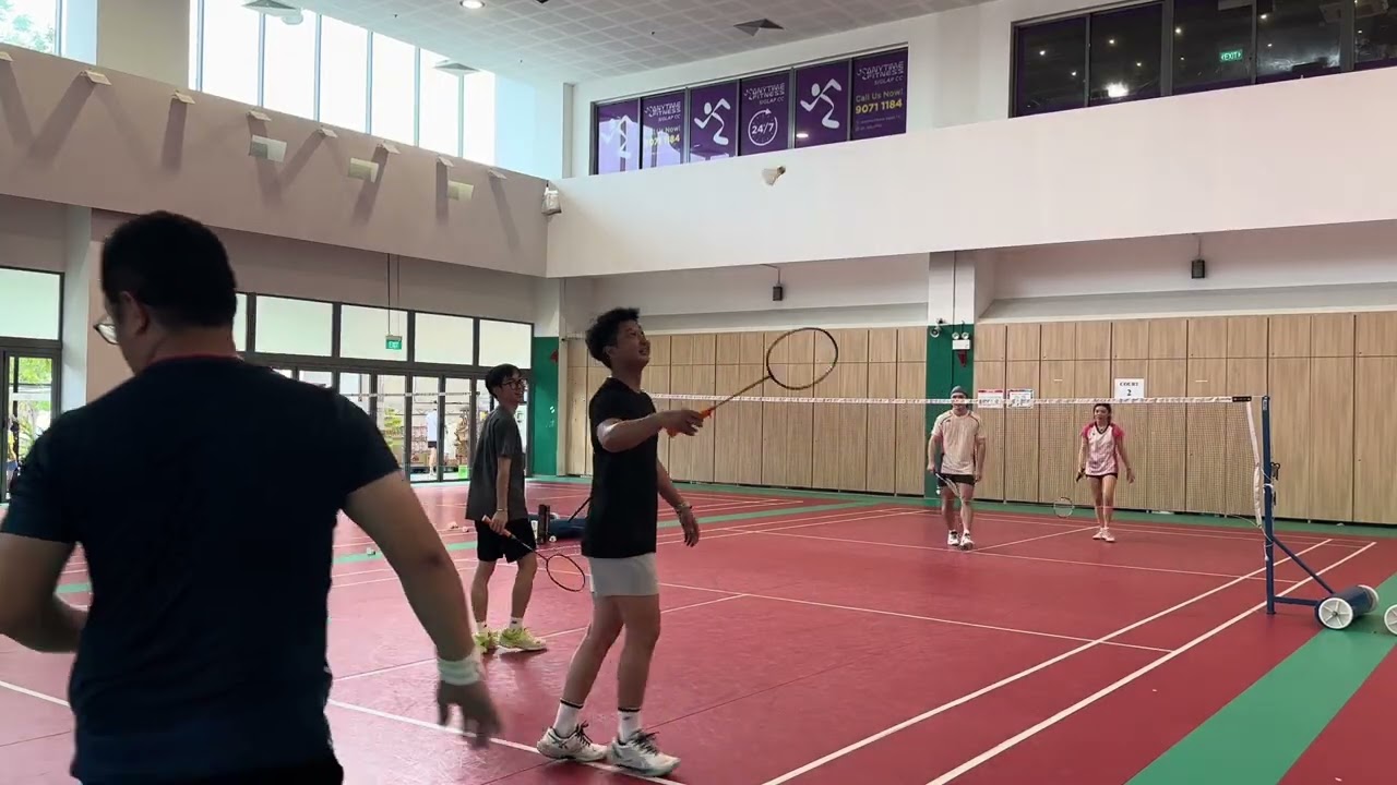 Badminton - Aug/Alena VS JianHang/Melson (Round 1/3)