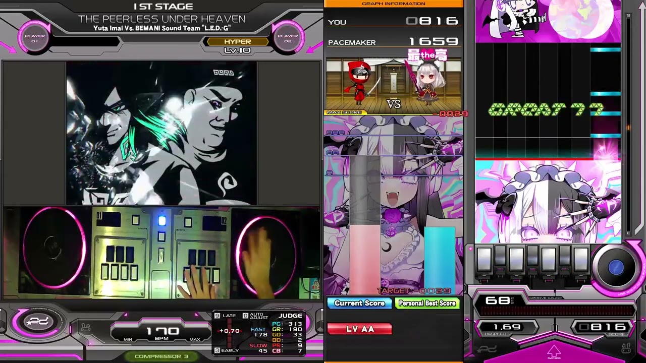 【beatmania IIDX】THE PEERLESS UNDER HEAVEN / Yuta Imai Vs. BEMANI Sound Team 