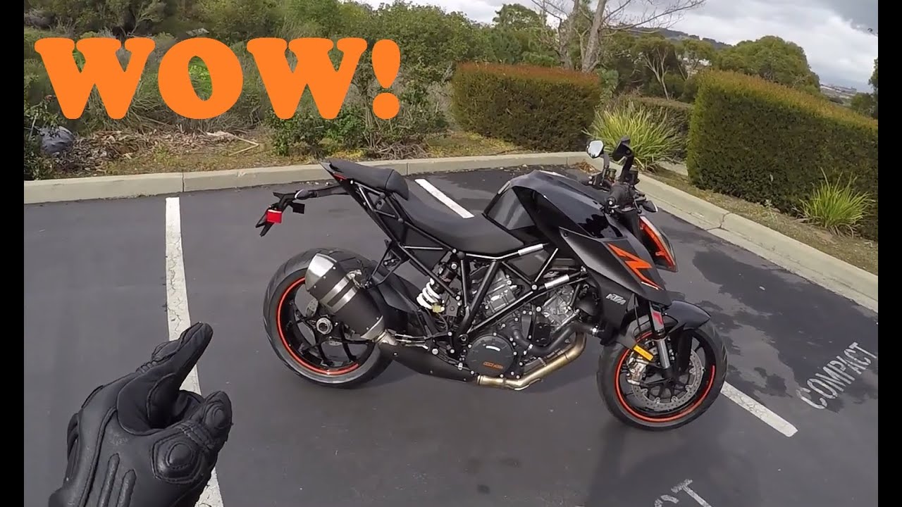 Первые впечатления от поездки + идеи для модификации — KTM 1290 Super Duke R 2018 года
