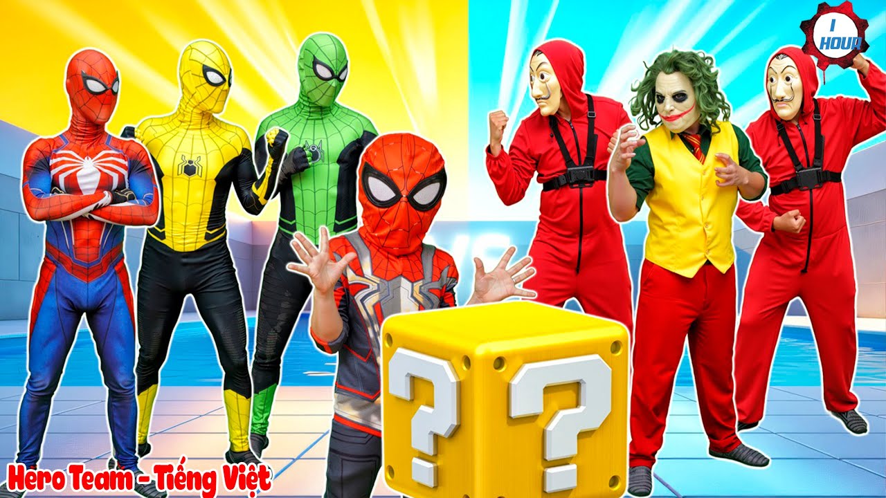 Cuộc Chiến Không Hồi Kết: Giải Cứu Nhện Nhí Khỏi Tay JOKER#2🕷️Tổng hợp Video Siêu Anh Hùng TV