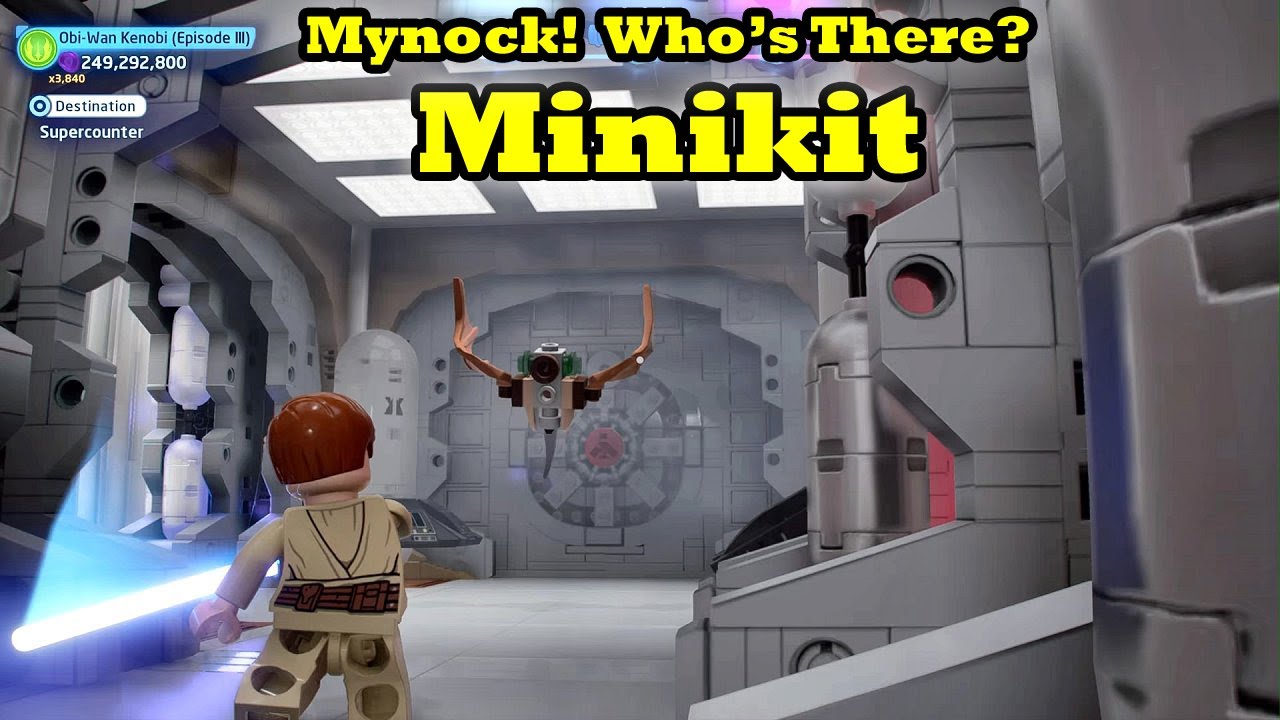 Mynock! Who's There? Minikit Guide - Lego Star Wars Skywalker Saga   Episode IV Boarding Party