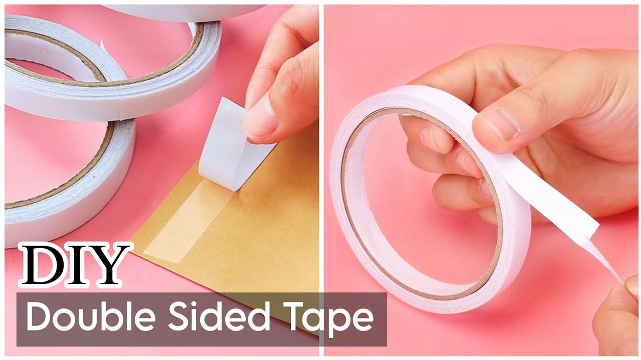 DIY Homemade Double-Sided Tape easy | diy adhesive | Custom Tape