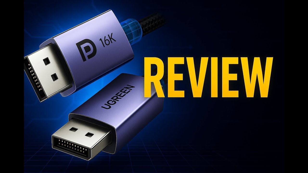 Review - UGREEN 16K DisplayPort Cable 2.1 [VESA Certified] DP2.0 40Gbps Support 8K@240Hz