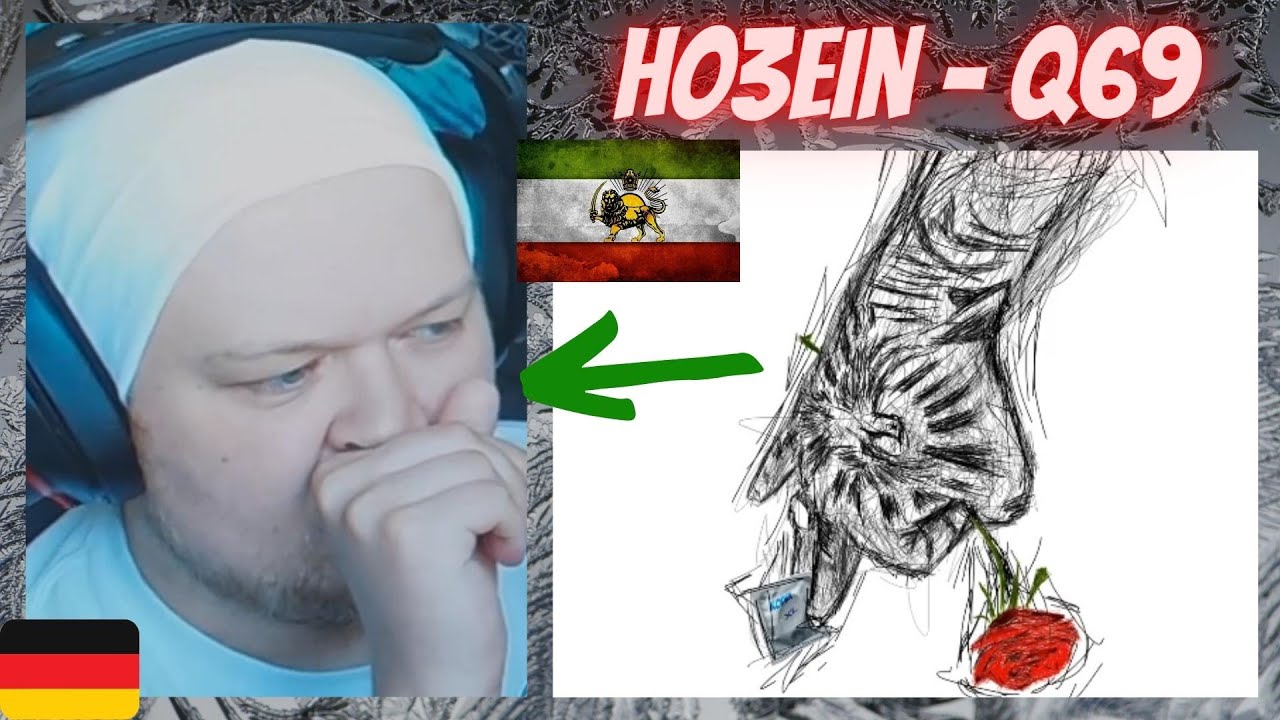 NEW IRANIAN REACTION CHANNEL | 💚🤍❤️ Ho3ein - Q69 | German Rapper reacts