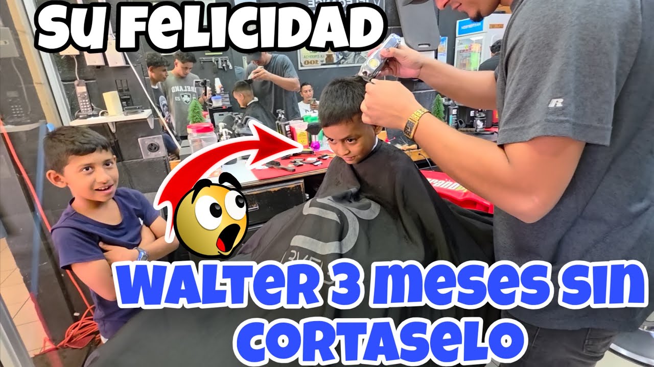 Nano Mando a Cortarle el Pelo A los Niños🥹Y Mira Su Felicidad🙏🏻