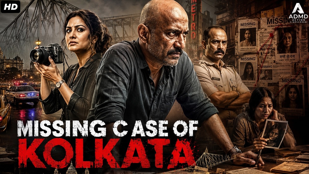 MISSING CASE OF KOLKATA - Hindi Dubbed Full Movie | Priyanka Upendra, Kishore |Action Thriller Movie