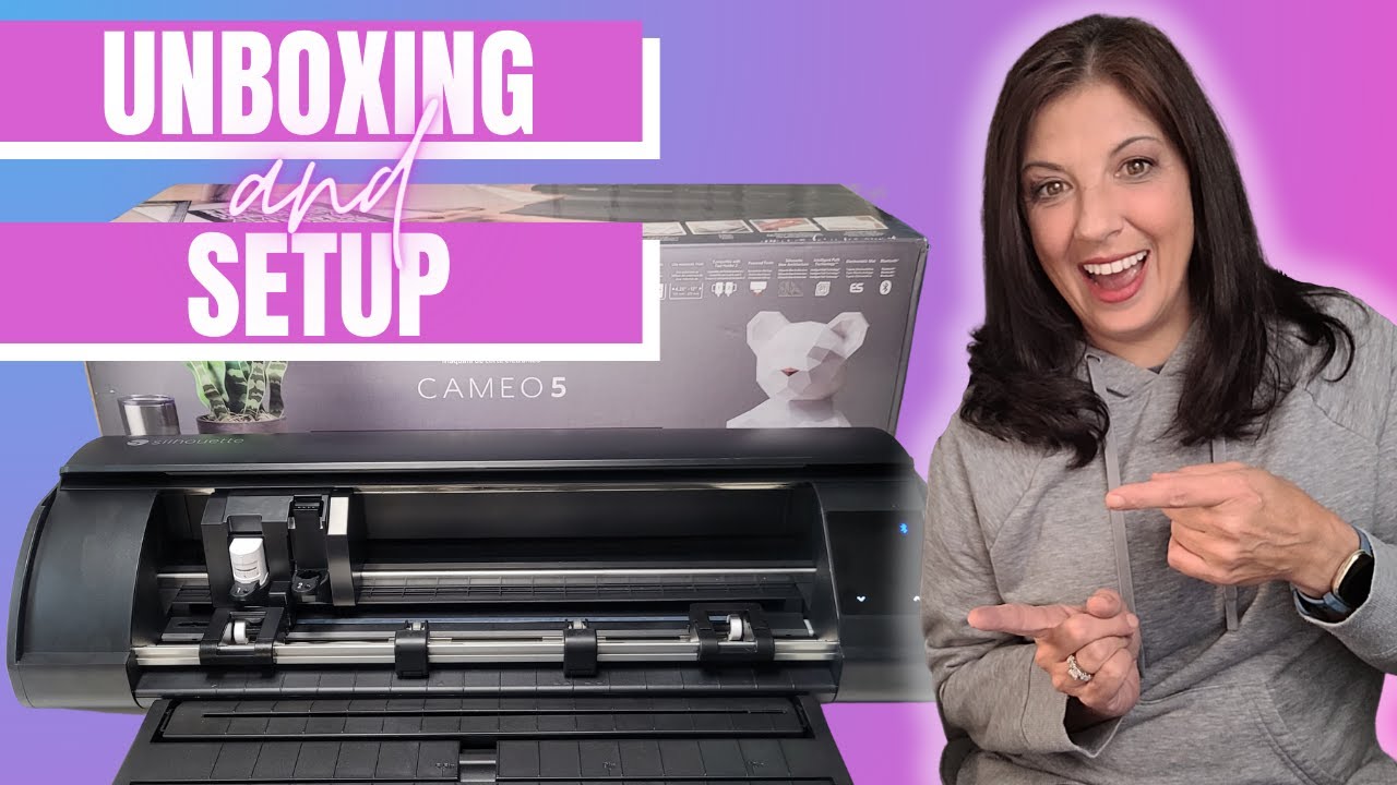 Silhouette Cameo 5 Unboxing - What's New and Exciting?
