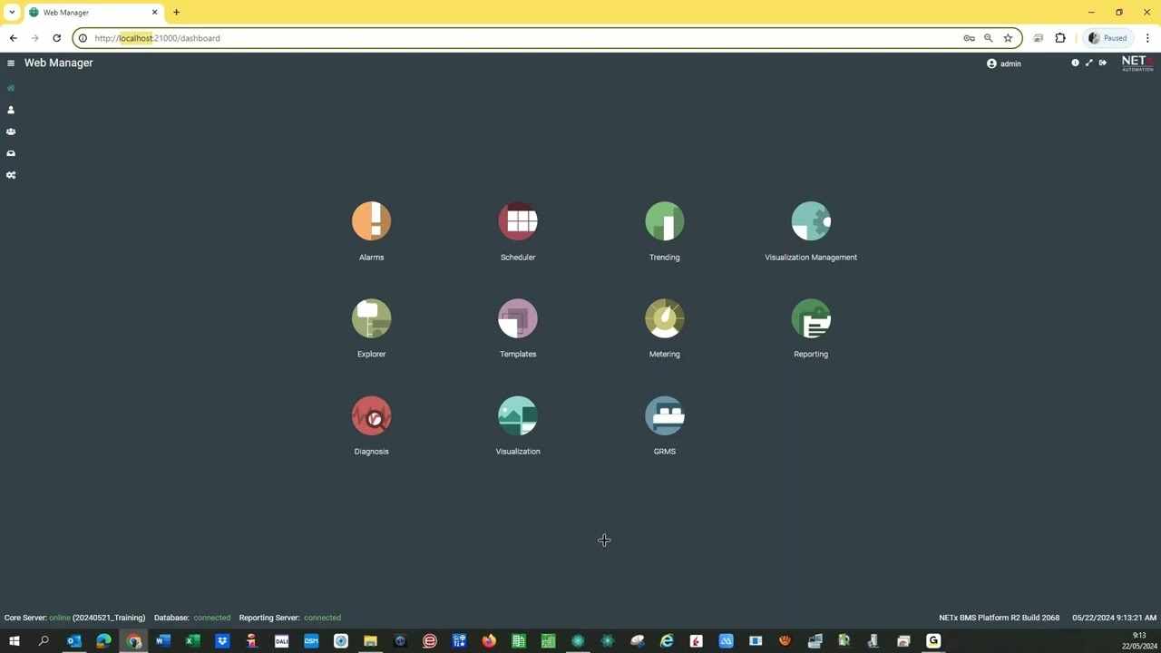 NETx BMS Platform Basic Training - Session 4: Web Manager (Part 1)