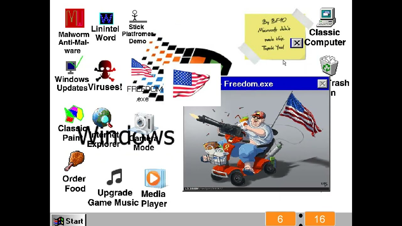 Windows Classic OS by BF10 on Scratch
