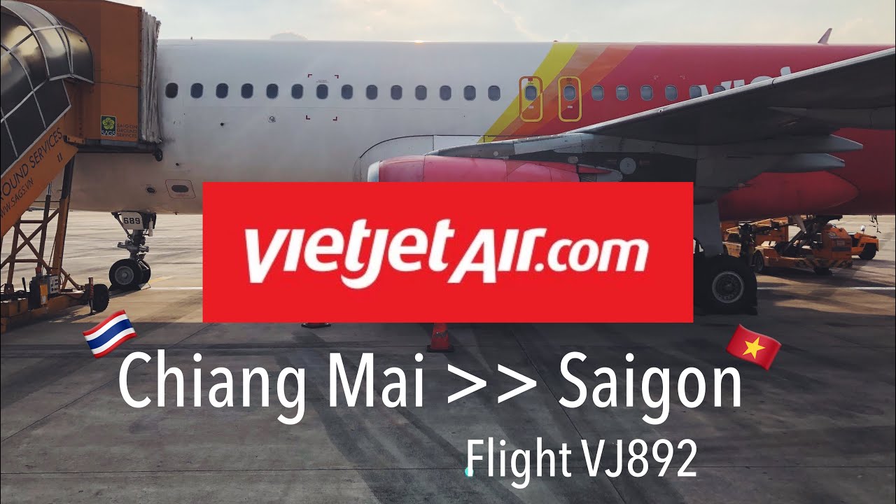[Flight Review] VJ892 Chiang Mai - Ho Chi Minh City (Saigon) | VietJet Air Vietnam | 8 Nov 2023