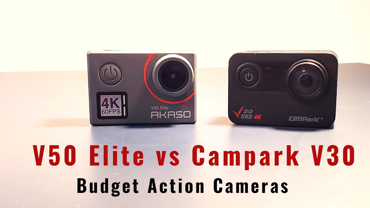 AKASO V50 ELITE VS CAMPARK V30/ Budget Action Camera Review