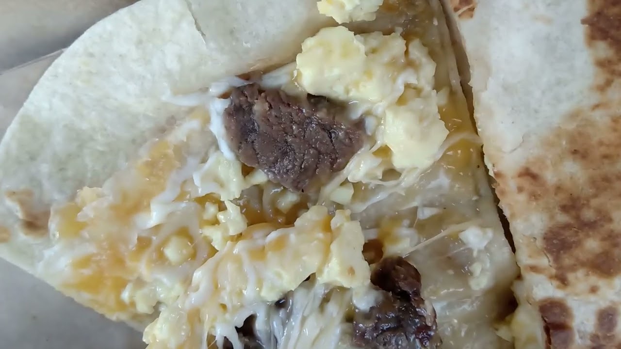 Taco Bell Steak Breakfast Quesadilla