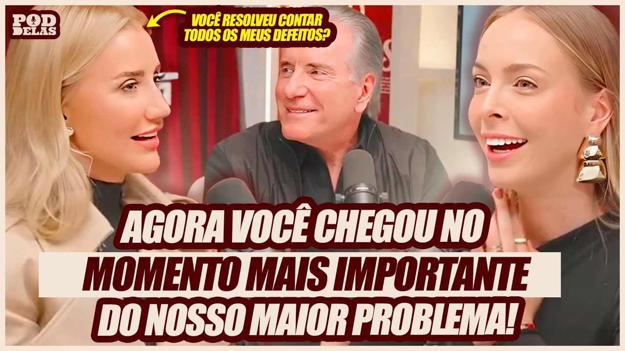 O CLIMA PESOU AO VIVO ENTRE JUSTUS E ANA, E AGORA? KKKK!