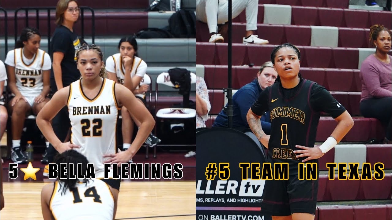 5 STAR VS TOP TEAM IN TEXAS!! Bella Flemmings vs #5 Summer Creek