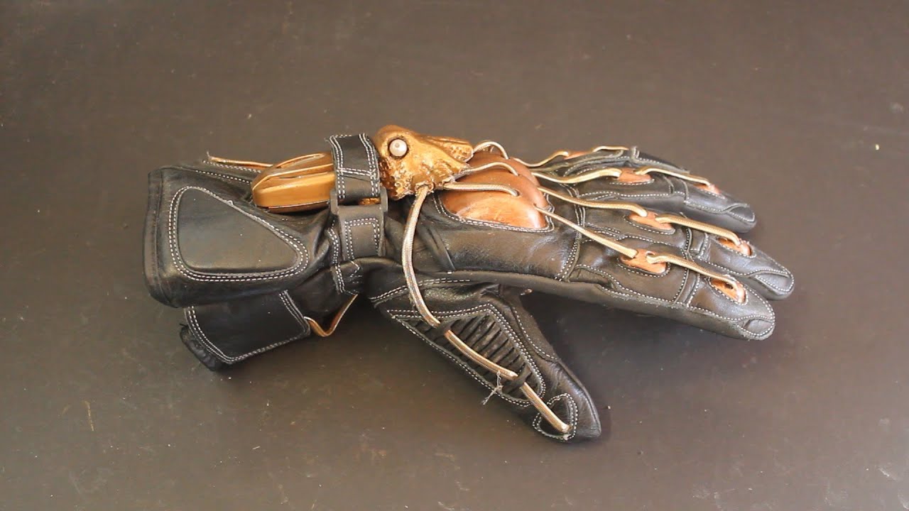 A Steampunk style glove build