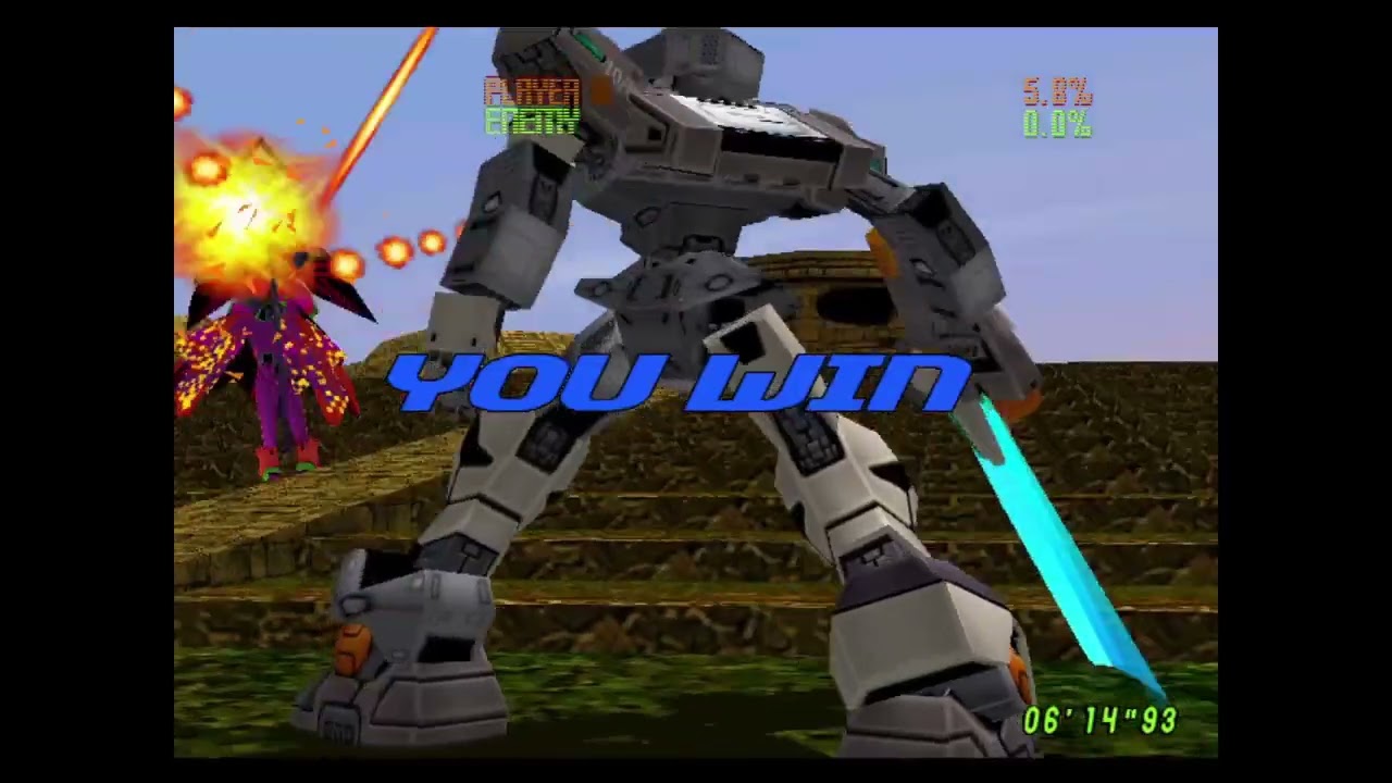 Virtual-On Oratorio Tangram 5.66 (NAOMI) - 10/80 Special Run (60FPS)