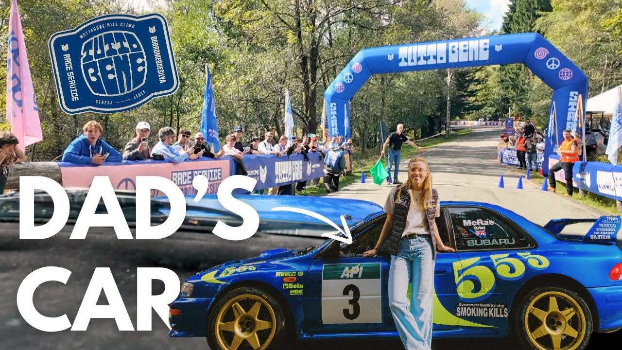 Внимание: слышны шумы WRC Impreza 1997 года / работаю в Италии и участвую в гонке Tutto Bene Hill...