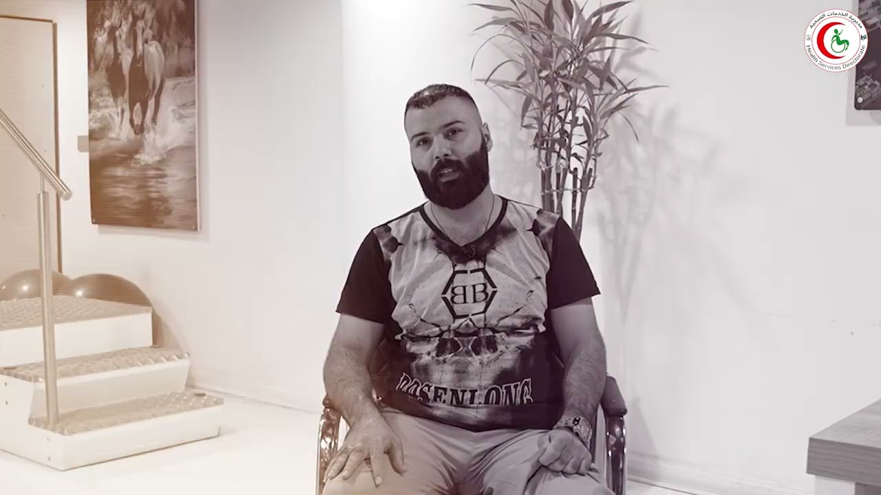 احنا مجـ،،ـاهدين …. ما تركت الساتر حتى من انبـ،،ـترت رجلي