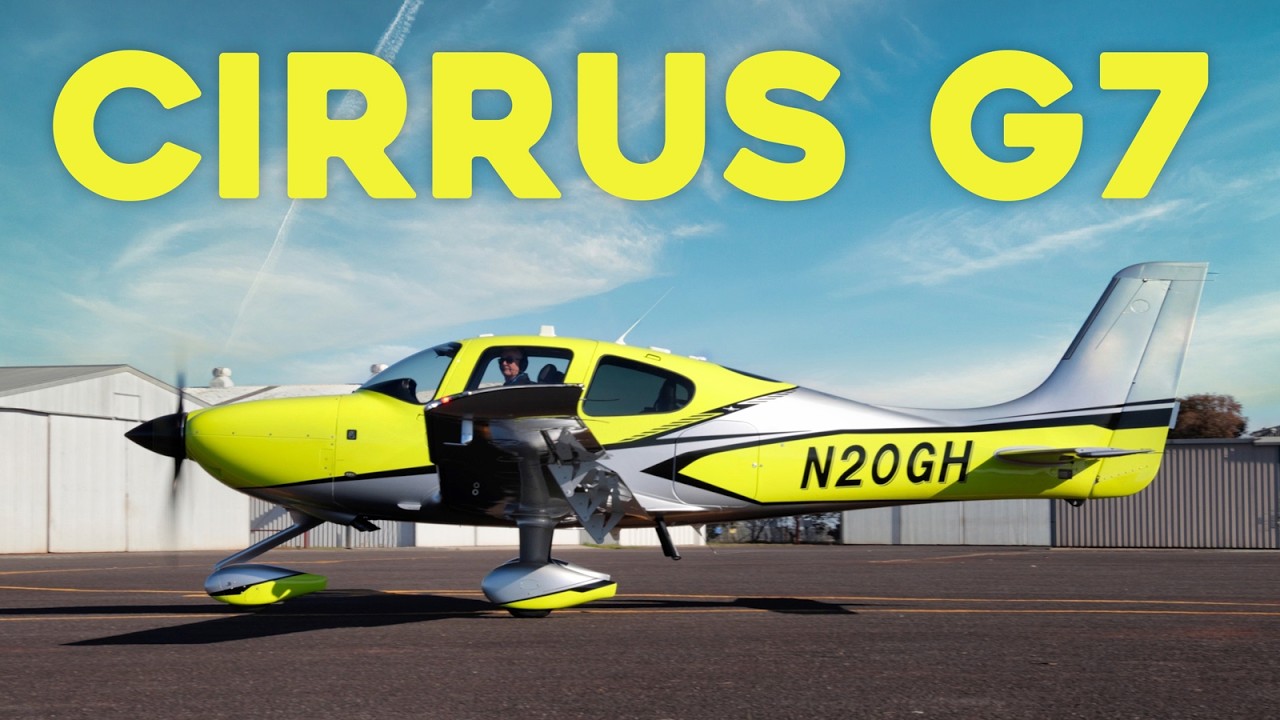 Полет на новом Cirrus SR22 G7