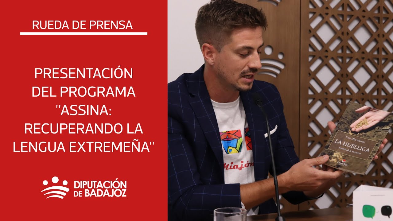 Presentación del programa «Assina: Recuperando la lengua extremeña»