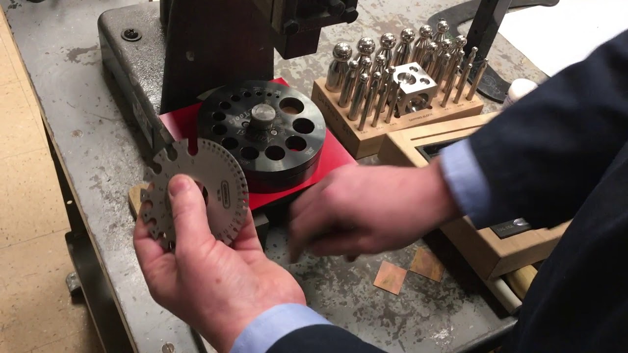 Disc cutter, Dapping block, and other hand tools