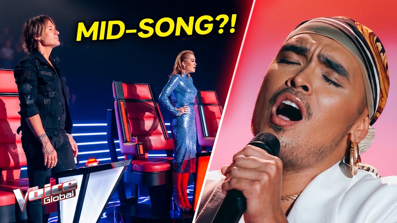 Coaches Gave Him a Standing Ovation MID-SONG?! | The Voice [4K]