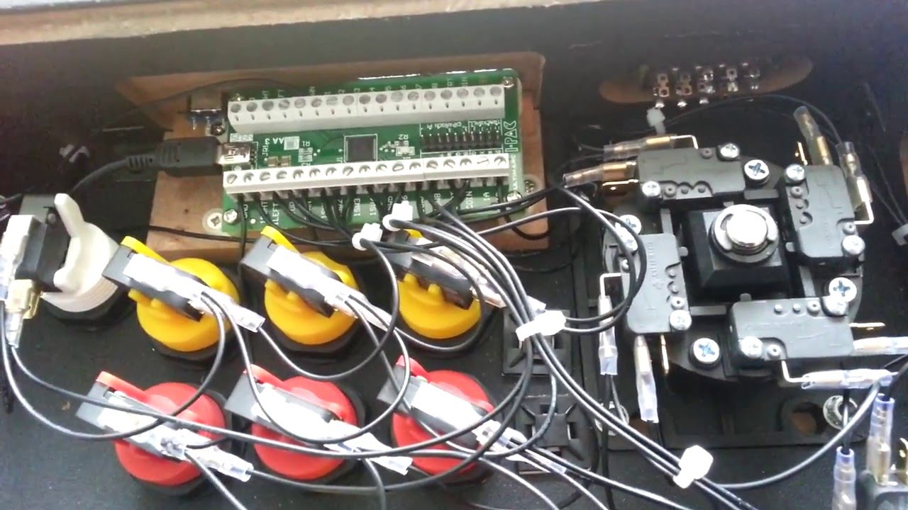 X-ARCADE OVER HAUL USING AN I PAC 2 CONTROLLER FOR MAME - PART 2