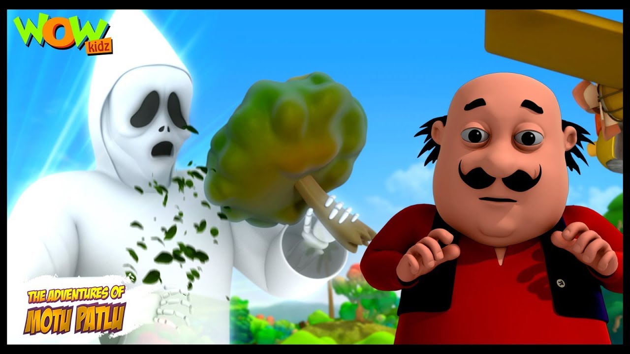 Motu Patlu Cartoons In Hindi |  Animated Series | Tree eater Ghost | Wow Kidz