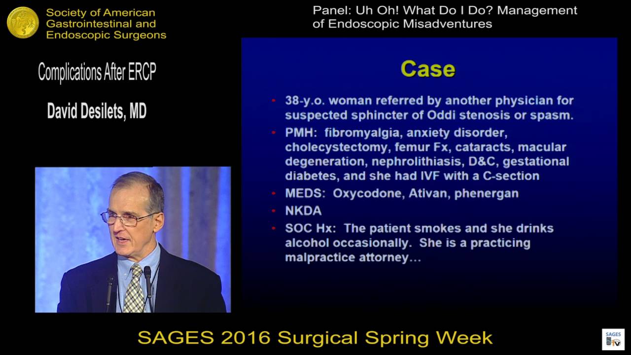 Complications after ERCP