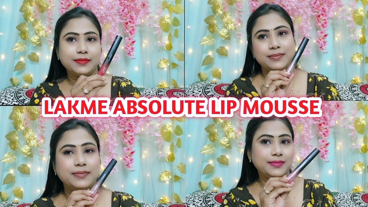Swatches Of The Lakme Lip Mousse Liquid Lipsticks #lipstickswatches #newlaunch #lakme