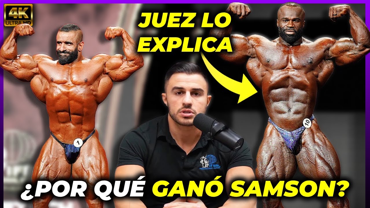 ¿POR QUÉ perdió HADI y GANÓ SAMSON? JUEZ del Mr.Olympia lo explica AL DETALLE 😶